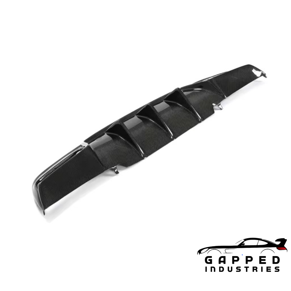C63 Facelift Diffuser Carbon Fiber Top