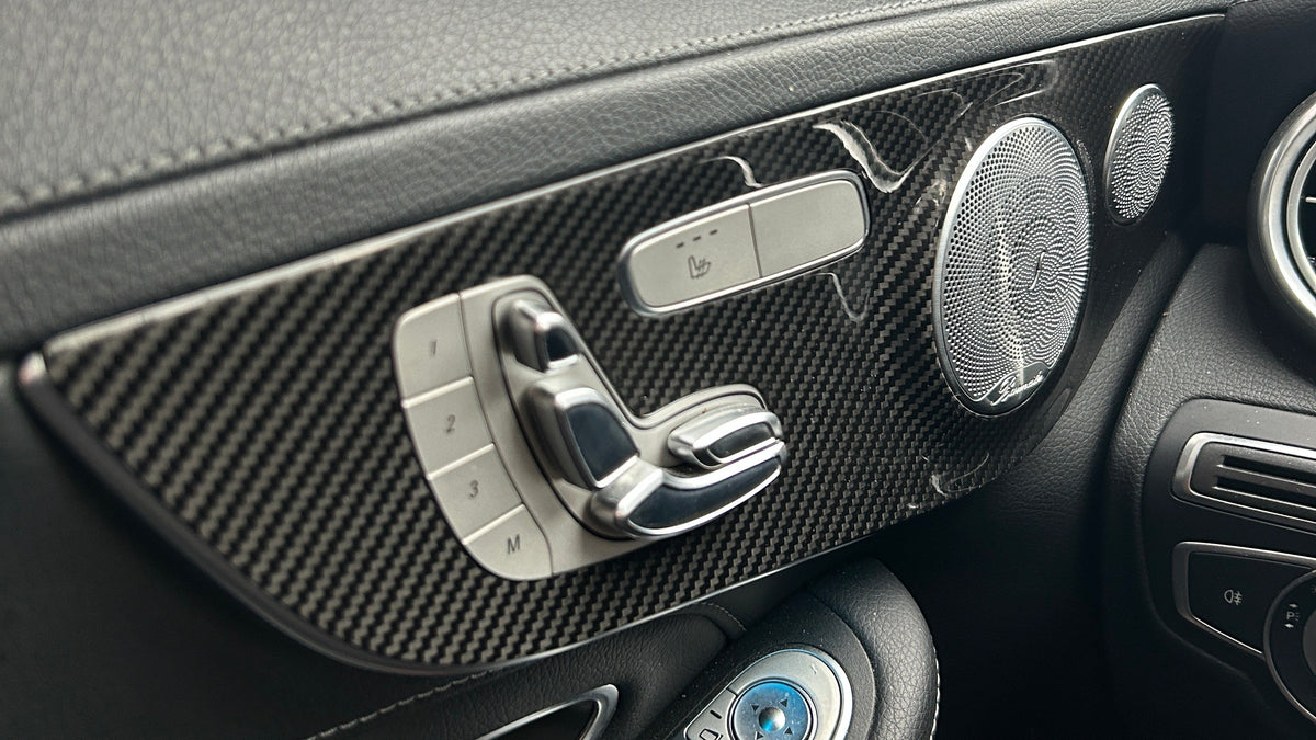 W205 M177.1 C63s Carbon Fiber Interior Trim Fitment