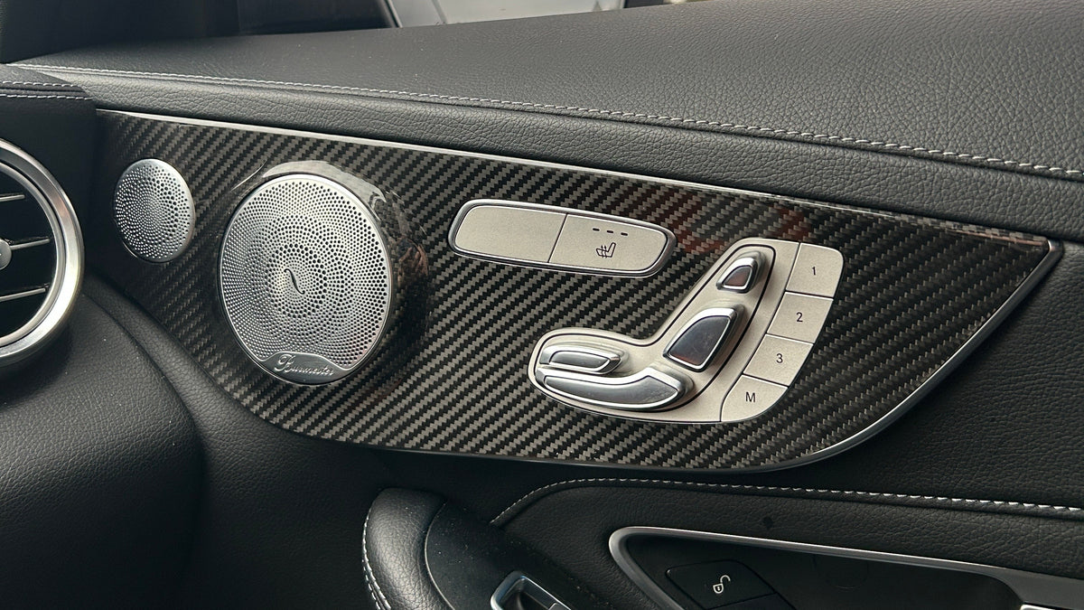 W205 M177.1 C63s Carbon Fiber Interior Trim Fitment
