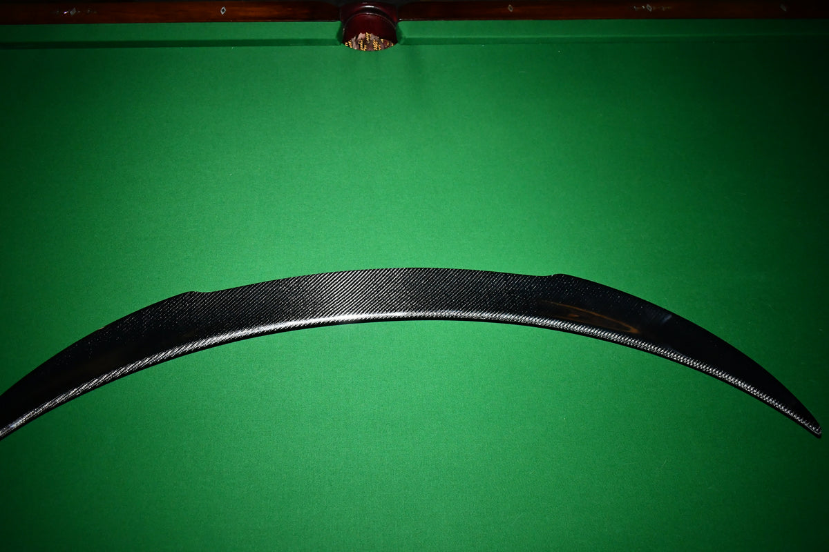 C63s Coupe Carbon Fiber Spoiler Top