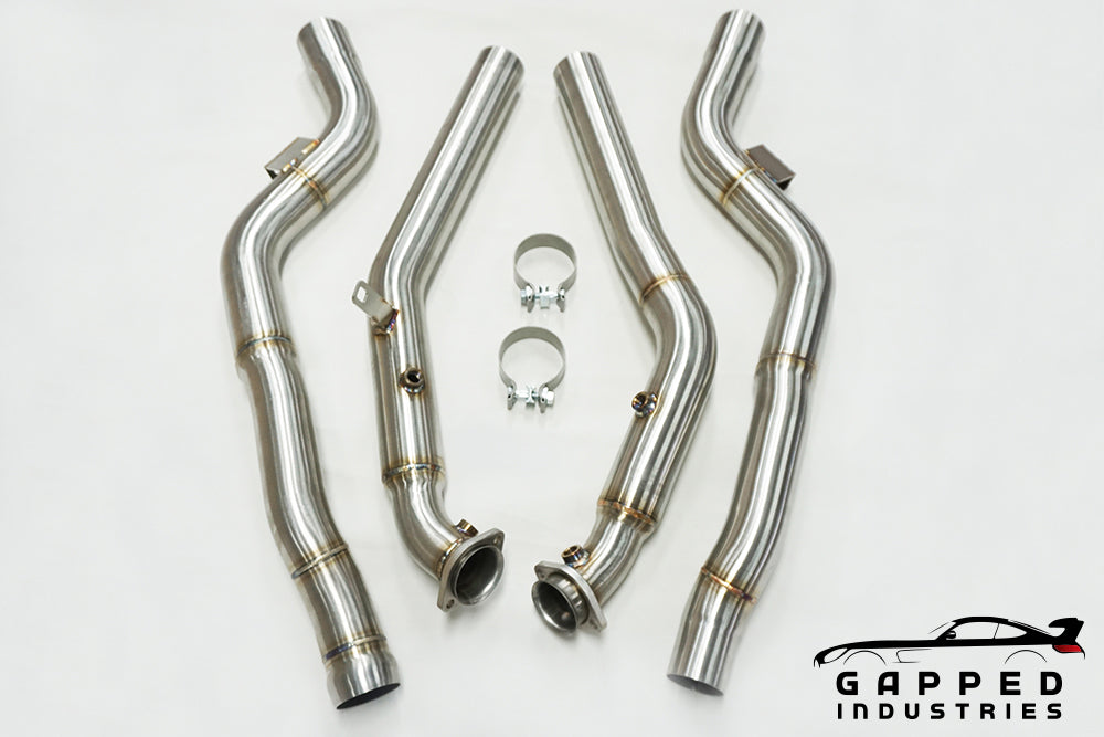 E63 AMG W212 Downpipes Full