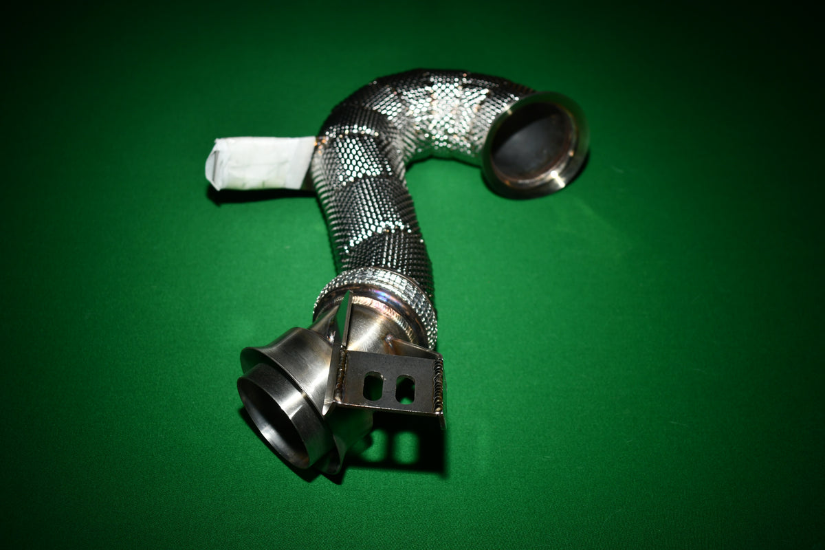 M256 Downpipe Side