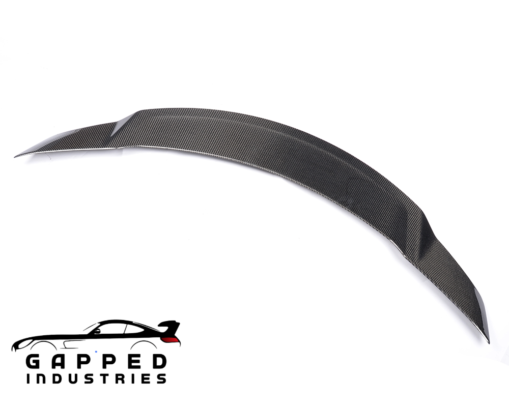 W205 C63 Carbon Fiber Spoiler Large 2015-2023 Side View