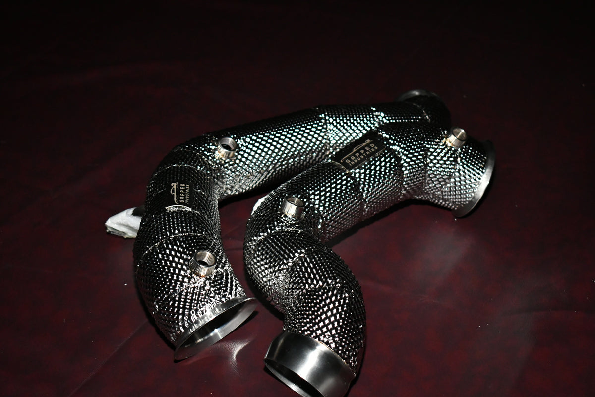 W213 E63s Catless Downpipes